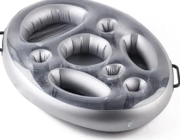 Hot OBOSOE Inflatable Drink Holder för Pool och Badkar – Flytande matbricka,Perfekt för Sommarens Pooltillbehör Pool- & Spatillbehör