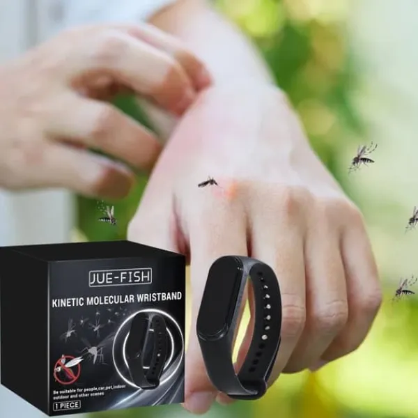 Sale OBOSOE Myggarmband – Elektroniskt Myggskydd för Utomhus, Myggavvisare Silikonarmband för Barn & Vuxn Insektsmedel & Djuravvisande Medel