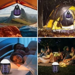 OBOSOE Myggdödare Utomhus 5W – Mygglampa med LED och IP66 Skydd, Effektiv Mot Insekter