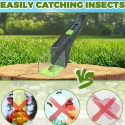 Hot OBOSOE 2-Pack Insektsfångare & Spindelfångare – Fälla för Att Fånga och Observera Insekter, Getingar, Fjärilar & Spindlar Skadedjursfällor