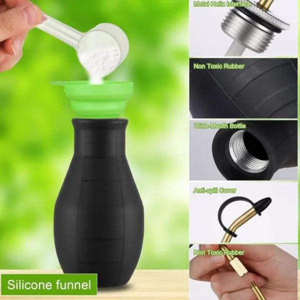 Best OBOSOE Spridare för Diatomitjord – Pulver Spruta / Duster Sprayer för Trädgård & Hem, Perfekt för Organisk Odling Trädgårdsverktyg