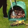Discount OBOSOE trädgård avfall påse med handtag, bladpåsar, gräsmatta skärning, vikbara robusta trädgård avfall påsar för gräs, blad, häck blad Trädgårdskorgar