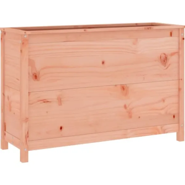 vidaXL Odlingslåda på ben 119,5x40x78 cm massivt douglasträ