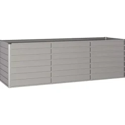 Best Odlingslåda rostig 240x80x77 cm rosttrögt stål Planteringsbänkar