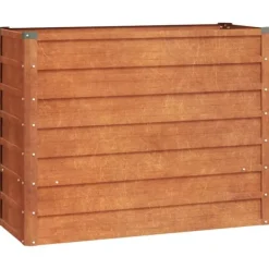vidaXL Odlingslåda rostig 100x40x77 cm rosttrögt stål