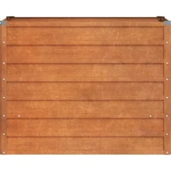 vidaXL Odlingslåda rostig 100x40x77 cm rosttrögt stål