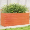 vidaXL Odlingslåda vaxbrun 110x40x46 cm massiv furu