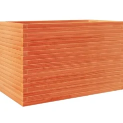 Discount Odlingslåda vaxbrun 110x60x68,5 cm massiv furu Planteringsbänkar