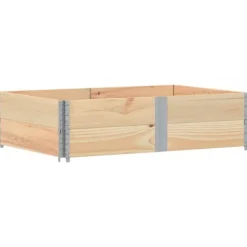 Clearance Odlingslåda 150x100 cm massivt furuträ Planteringsbänkar