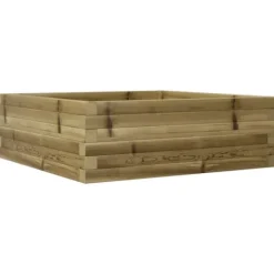Hot Odlingslåda 70x70x23 cm impregnerat furu Planteringsbänkar