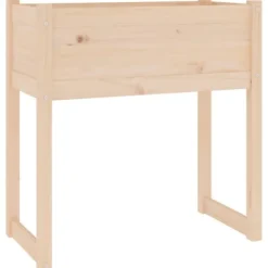 Best Odlingslåda 78x40x81 cm massiv furu - Odlingslåda Upphöjd - Odlingslådor Upphöjda - Home & Living Planteringsbänkar