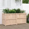 vidaXL Odlingslåda 150x50x70 cm massiv furu
