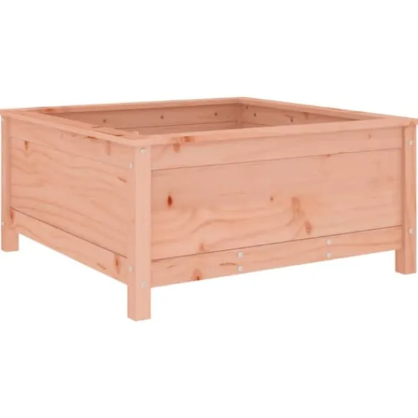 vidaXL Odlingslåda 82,5x82,5x39 cm massivt douglasträ