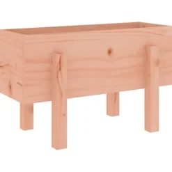 Outlet Odlingslåda 62x30x38 cm massivt douglasträ Krukor & Växtbehållare