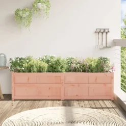 vidaXL Odlingslåda 180x50x50 cm massivt douglasträ