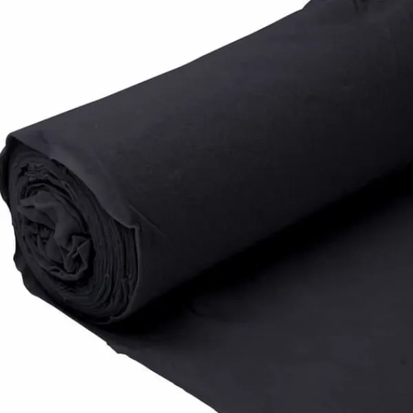 New Ogräsduk i polyesterfiber - Hållbar dräneringsduk | Färg: Svart | Storlek: 1x10 m Markduk & Fiberduk
