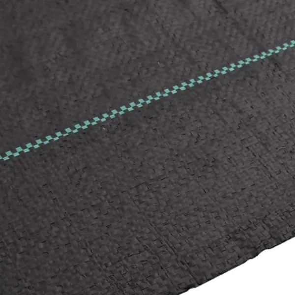 Ogräsmatta för effektiv ogräskontroll - UV-stabiliserad | Färg: Svart | Storlek: 4x5 m Markduk & Fiberduk