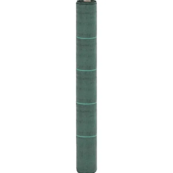 Discount Ogräsmatta för effektiv ogräsbekämpning | Storlek: 1x10 m | Färg: Grön | Material: Polypropen Markduk & Fiberduk