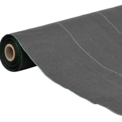 Clearance Ogräsmatta i slitstarkt PP - Ogräsbekämpning och vattengenomsläpplighet | Storlek: 0,5x100 m | Färg: Svart Markduk & Fiberduk