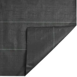 Clearance Ogräsmatta i slitstarkt PP - Ogräsbekämpning och vattengenomsläpplighet | Storlek: 0,5x100 m | Färg: Svart Markduk & Fiberduk