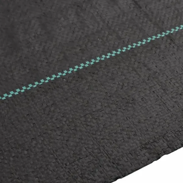 New Ogräsmatta svart 2x150 m PP Markduk & Fiberduk