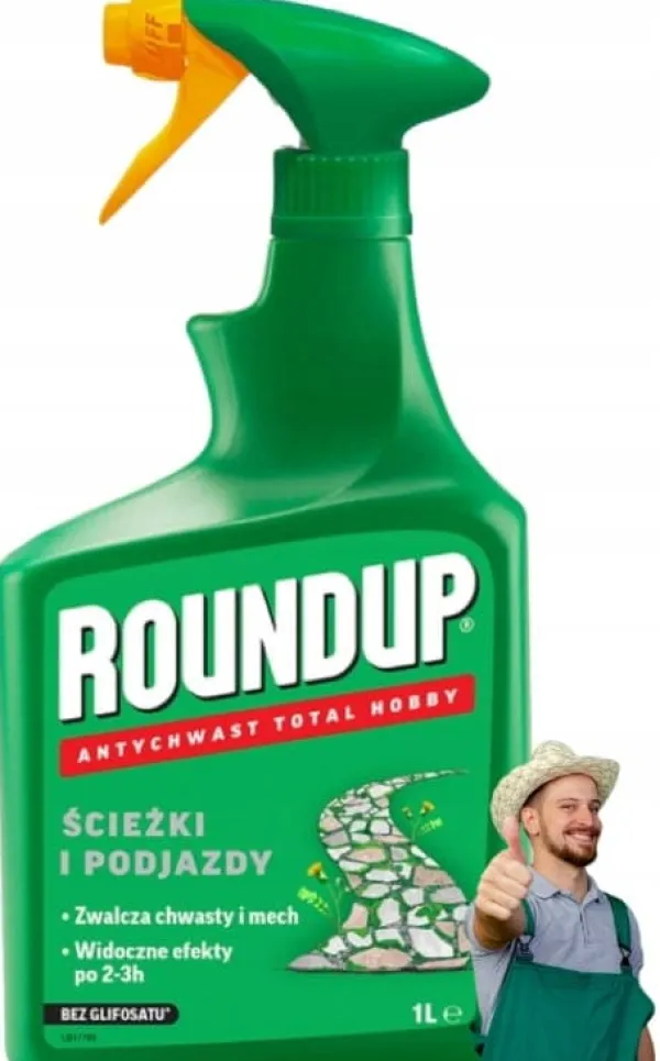 Online Ogräsmedel för trottoarer och uppfarter 1L spray Roundup Ogräsmedel