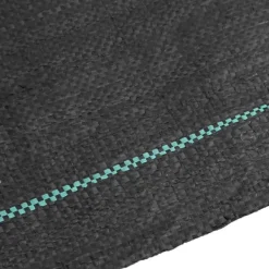vidaXL Ogräsmembran svart 0,5x50 m PP