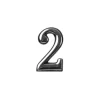 Okko Door Number Cr 2 Plastm