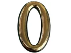 Okko Door Number Gold 0 Plastm