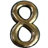 Outlet Okko Door Number Gold 8 Plastm Adresskyltar & Husnummer