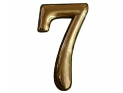 Okko Door Number Gold 7 Plastm