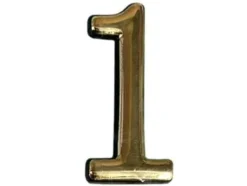 Clearance Okko Door Number Gold 1 Plastm Adresskyltar & Husnummer