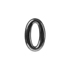 Okko Door Numbercr 0 Plastm