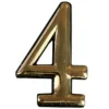 Okko Door Numbergold 4 Plastm