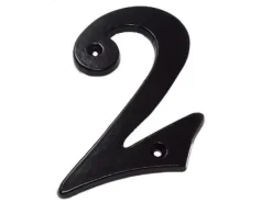 Best Okko Number 2 Gb-2531_2 105X65mm Black Adresskyltar & Husnummer