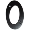 Outlet Okko Number 0 Gb-2531_0 105X65mm Black Adresskyltar & Husnummer