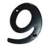 New Okko Number 9 Gb-2531_9 105X65mm Black Adresskyltar & Husnummer