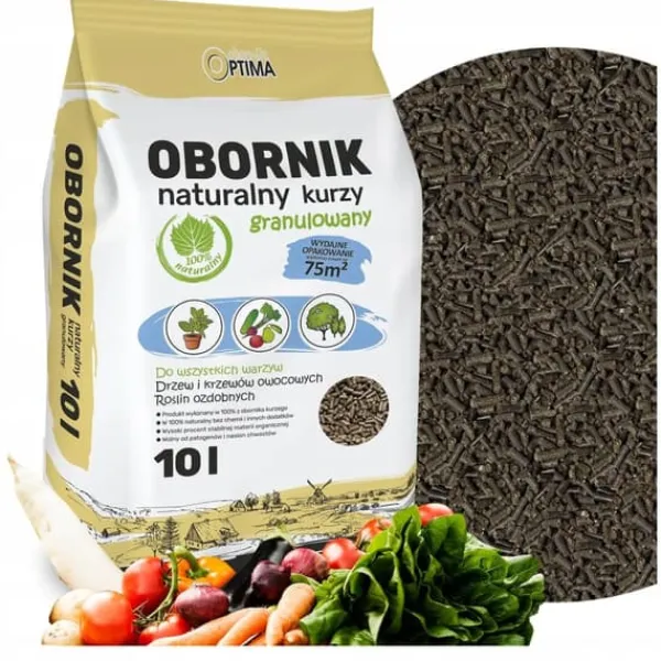 Sale Optima Granulerad Kycklinggödsel 10l Naturlig ECO-gödsel Biovita Gödningsmedel