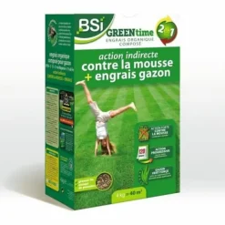 Organic fertiliser BSI Greentime 4 Kg Gödningsmedel