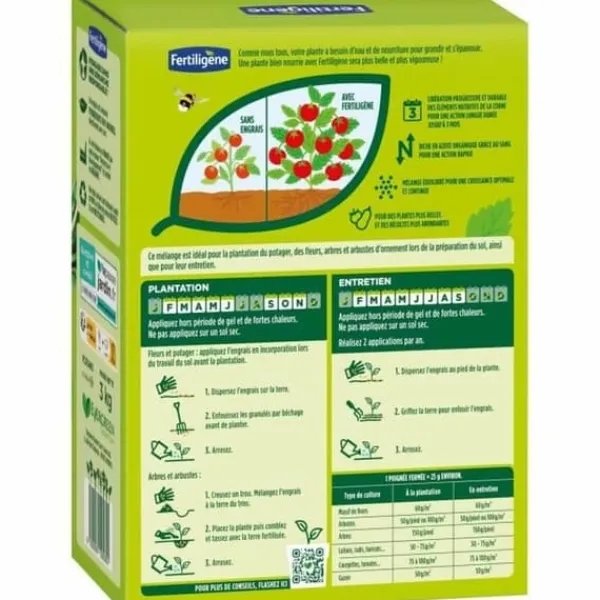 Outlet Organic fertiliser Fertiligène 3 Kg Gödningsmedel