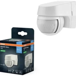 OSRAM HOMELIGHTING SENSOR WALL 110DEG IP44 WT 4099854454134 LED-utomhusväggbelysning