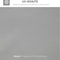 Sale Outsunny Erstatningstak for Paviljong 3x4m – Lyst Grått, 180g/m² Polyester Tält & Lusthus