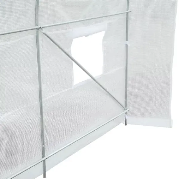 Discount Outsunny Växthus 350x200x200cm Folieväxthus, för trädgård Växthus