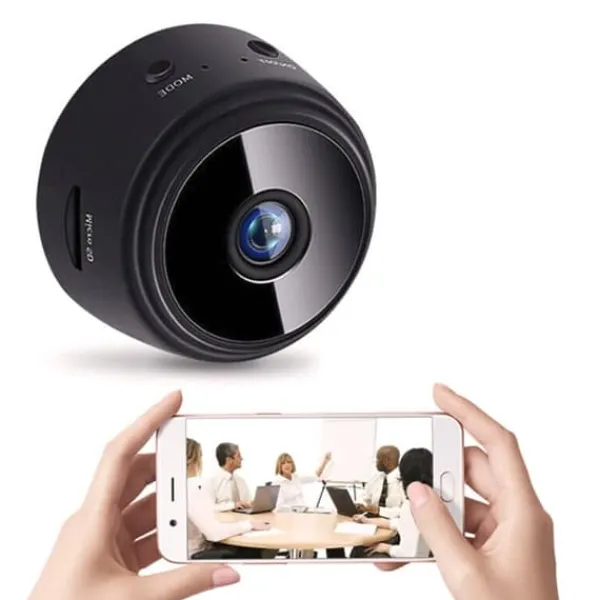 1080P Mini Övervakningskamera WIFI & Nattkamera