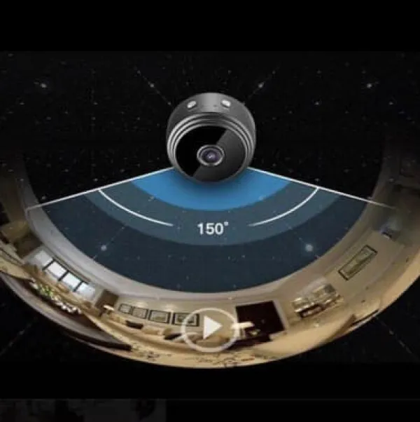 1080P Mini Övervakningskamera WIFI & Nattkamera