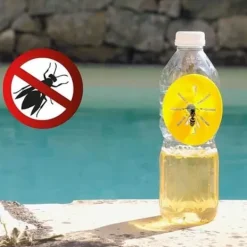 New Pack med 6 Fällor, Bålgetingar, Flugor och Flygande Insekter Ekologisk DIY för Plastflaskor Skadedjursfällor