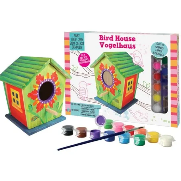 Sale Paint Your Own Birdhouse Creativity Set För Fåglar & Småvilt