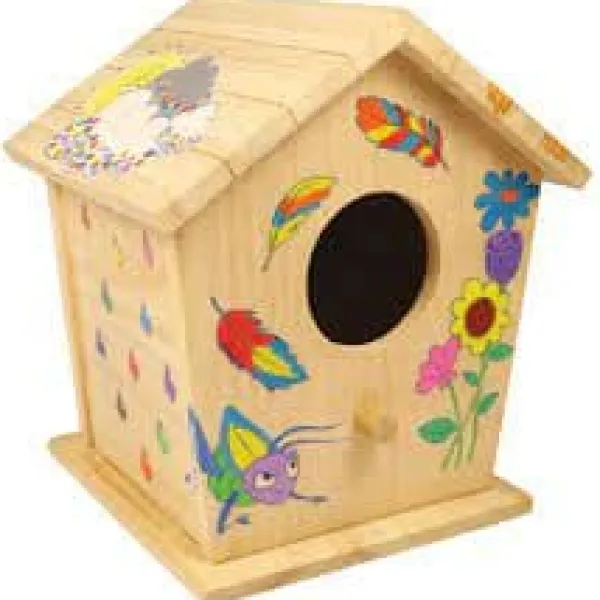 Sale Paint Your Own Birdhouse Creativity Set För Fåglar & Småvilt