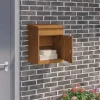 Hot Paketbox Rostig 44 x 35 x 59 cm cortenstål Postlådor & Brevlådor
