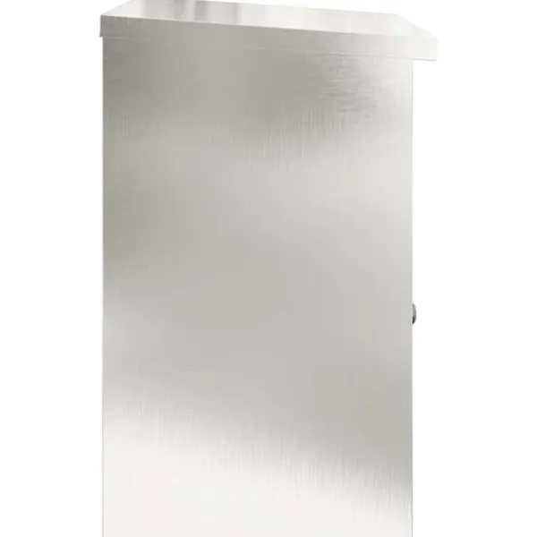 Discount Paketlåda för utomhusbruk - Säker lagring i rostfritt stål | Färg: Svart | Storlek: 44x35x59 cm Postlådor & Brevlådor